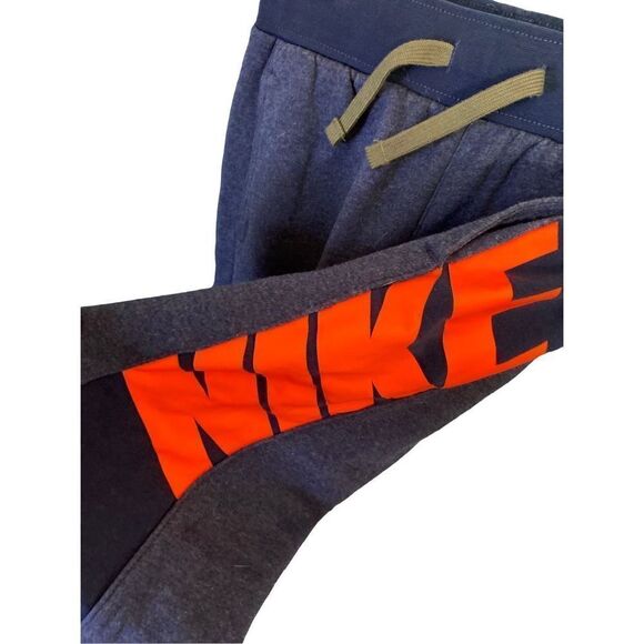Nike boys, blue and orange jogger style sweatpants, size XL - Picture 5 of 8